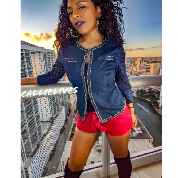 NWT! Clearance 🔥 Cuffed:Red Twill Pleated Sailor Shorts - Picture 10 of 13